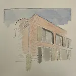 Lägenhet De Ole School Ferienapartments Loft-apartment 30 , Huus Blomen *