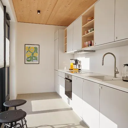 De Ole School Ferienapartments Loft-apartment 30 , Huus Blomen דירה הוווכט